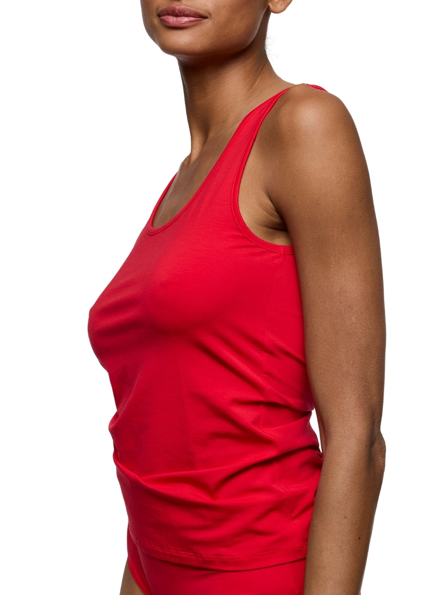 Soft Studio Vest Top - True Red
