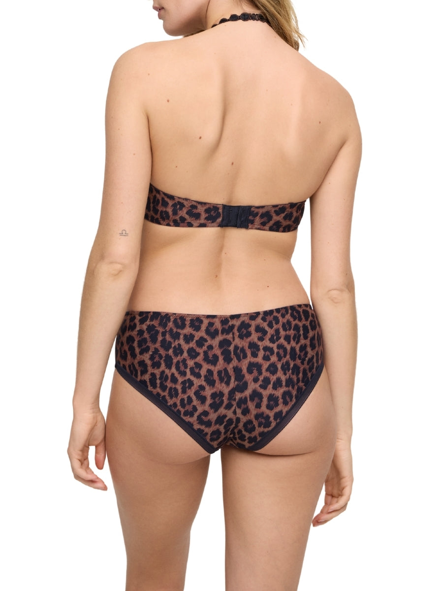 Tom Padded Plunge Bra - Fauve