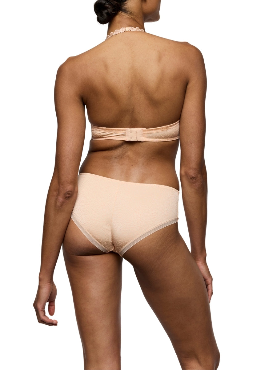 Tom Padded Plunge Bra - Peach Whisper