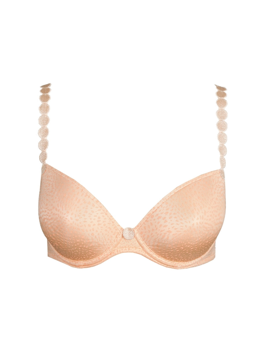 Tom Padded Plunge Bra - Peach Whisper