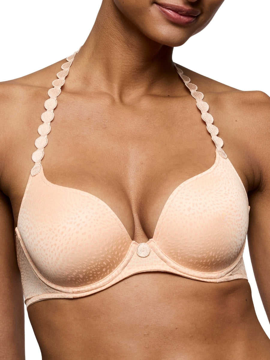 Tom Padded Heartshape Bra - Peach Whisper
