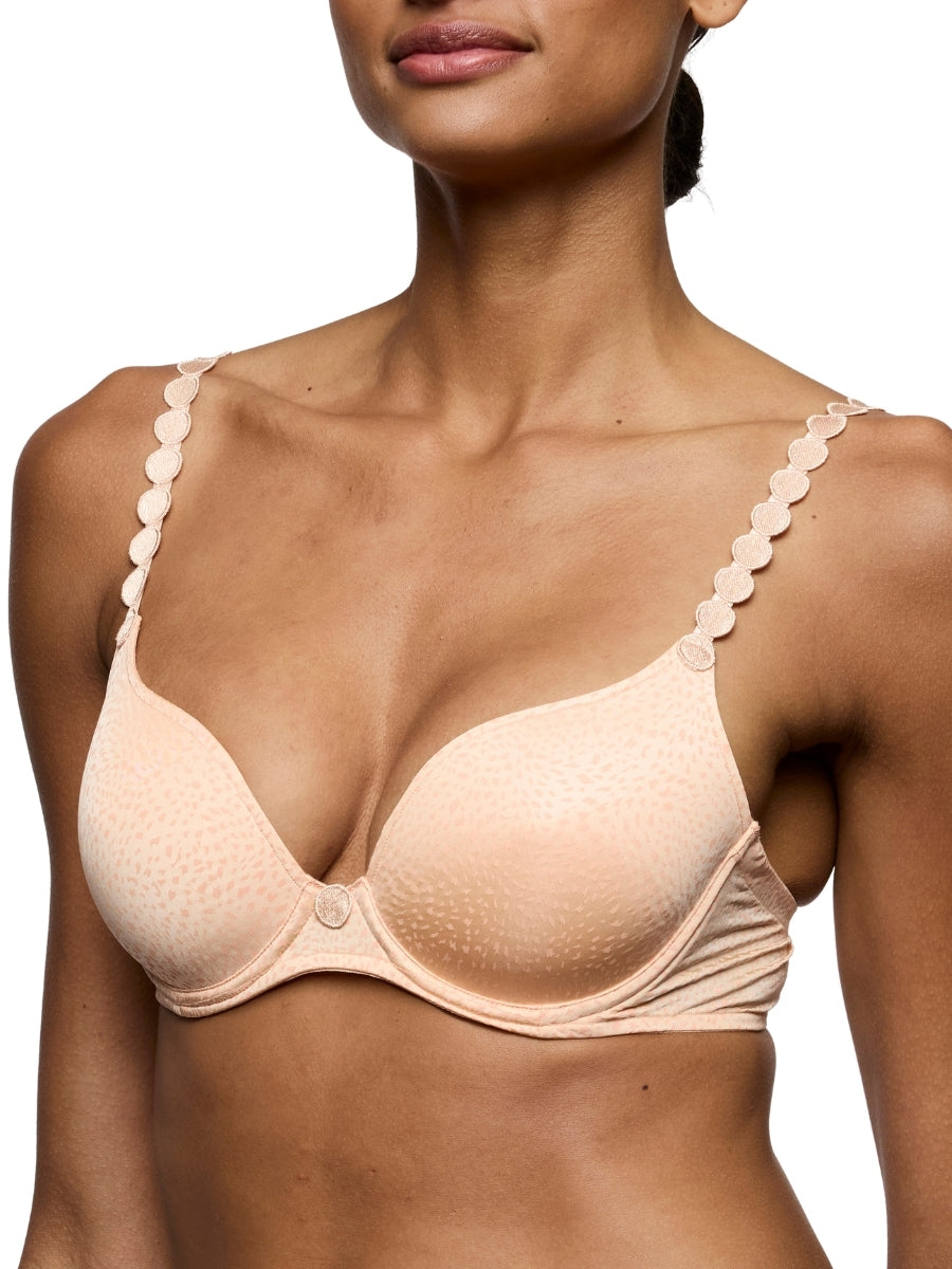Tom Padded Heartshape Bra - Peach Whisper