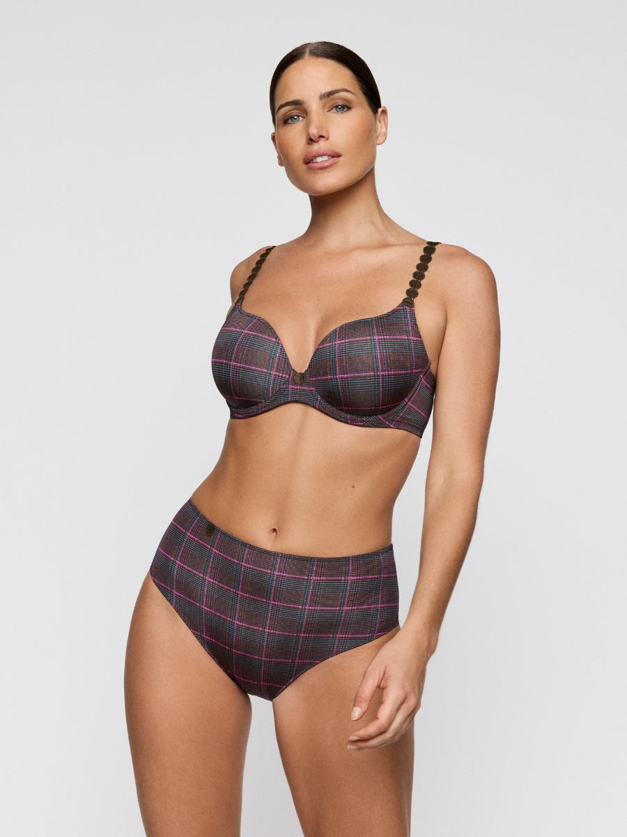 Tom Padded Heartshape Bra - Wengé
