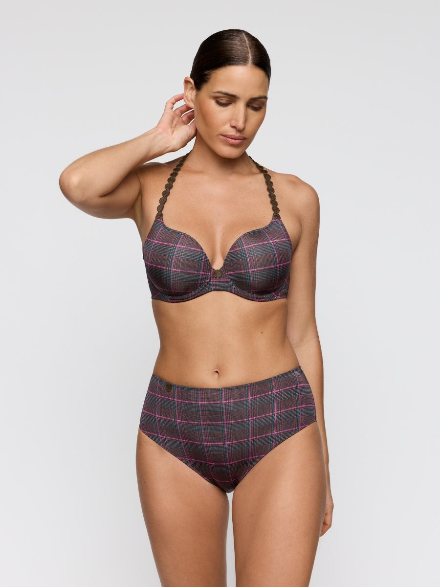 Tom Padded Heartshape Bra - Wengé