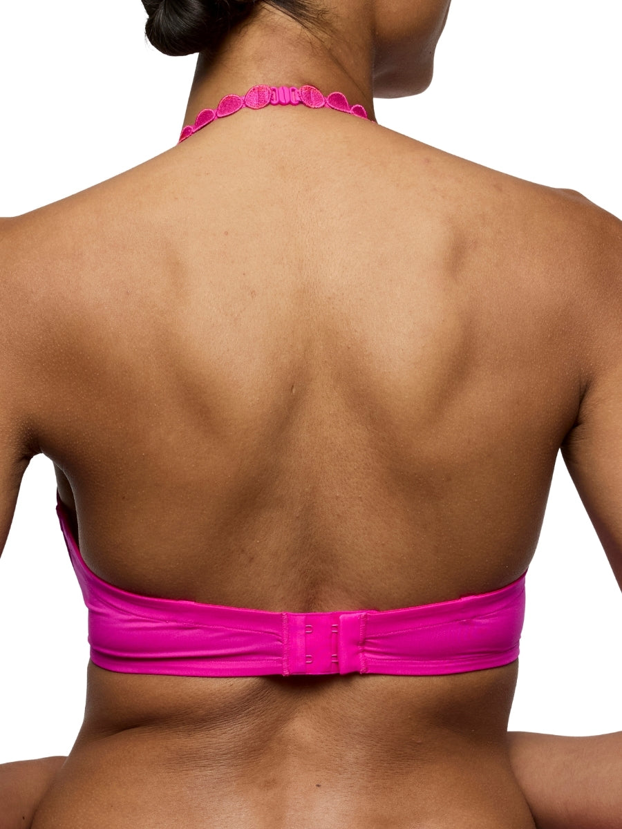 Tom Padded Heartshape Bra - Influencer Pink