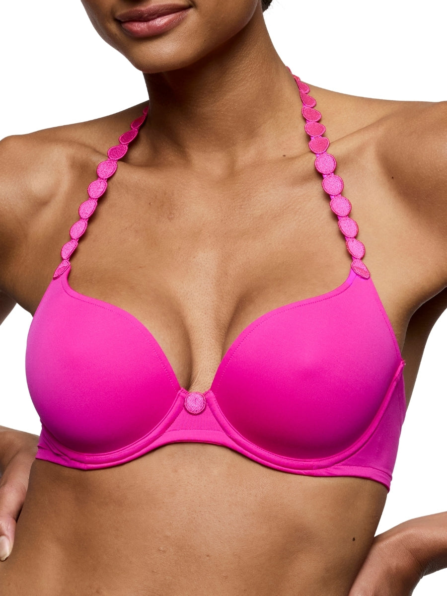 Tom Padded Heartshape Bra - Influencer Pink