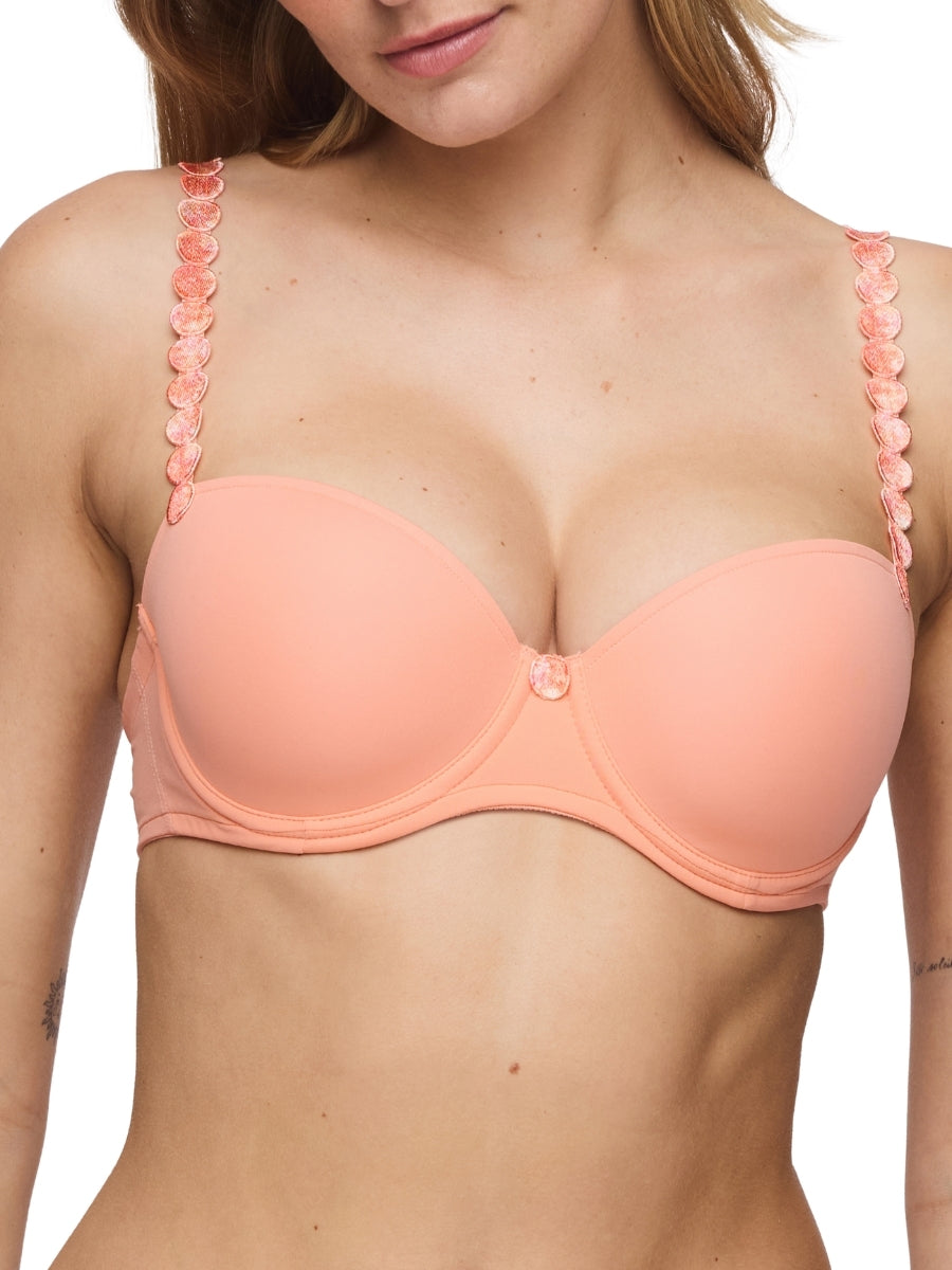 Tom Padded Balcony Bra - Papaya Smoothie