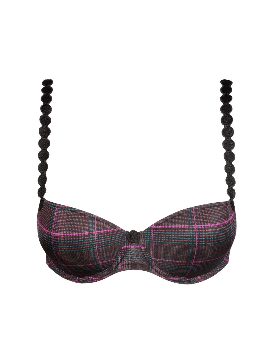Tom Padded Balcony Bra - Wengé
