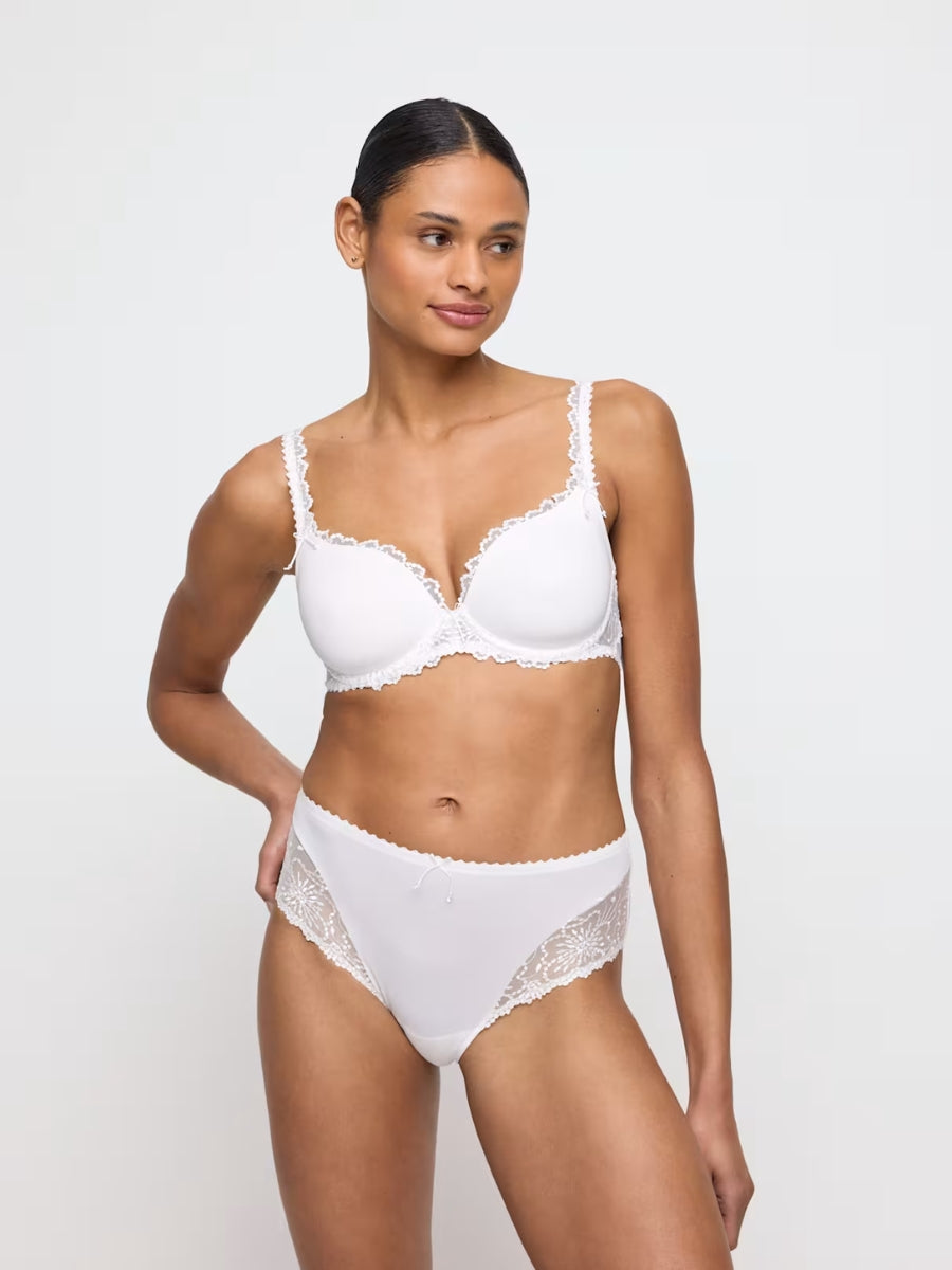 Jane Padded Heartshape Bra - Natural