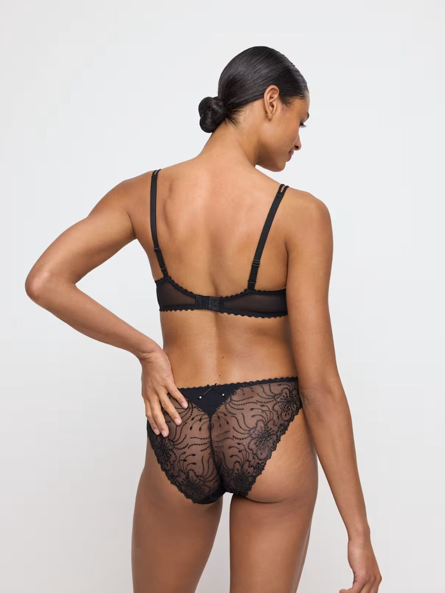 Jane Push Up Bra - Black