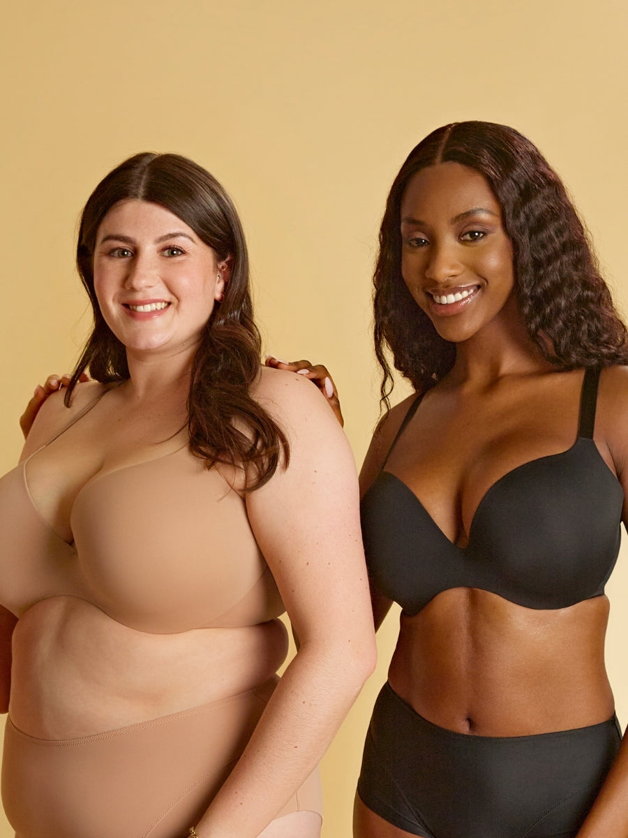 365 Moulded Plunge Bra - Black