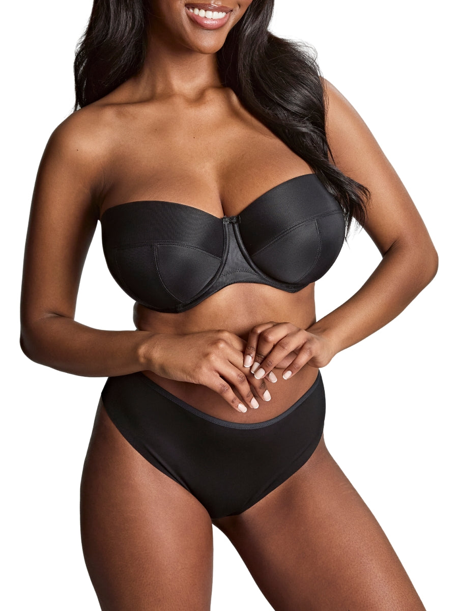 Alice Balcony Strapless Bra - Black