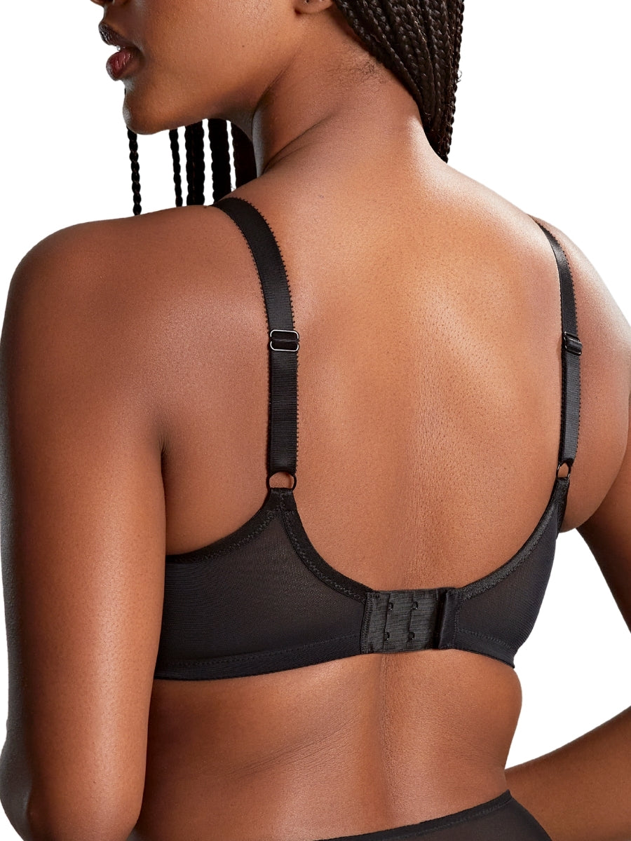 Allure Balcony Bra - Black/Latte