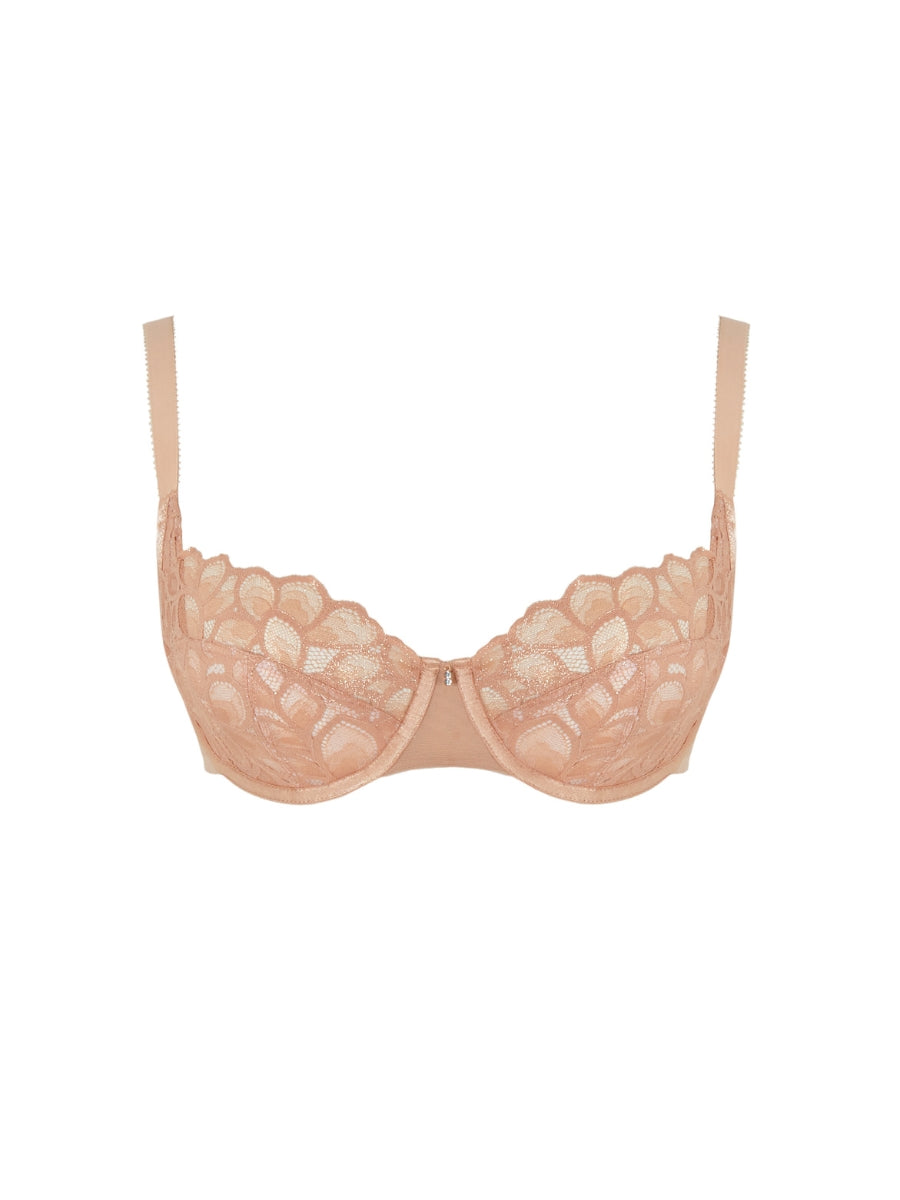 Allure Balcony Bra - Champagne Gold