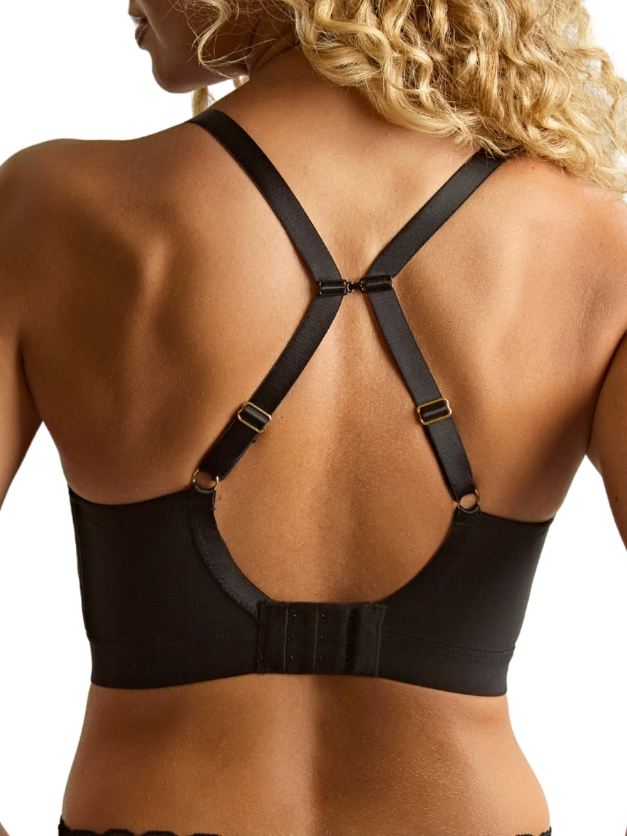 Amour Non Wired Bra - Black/Pecan