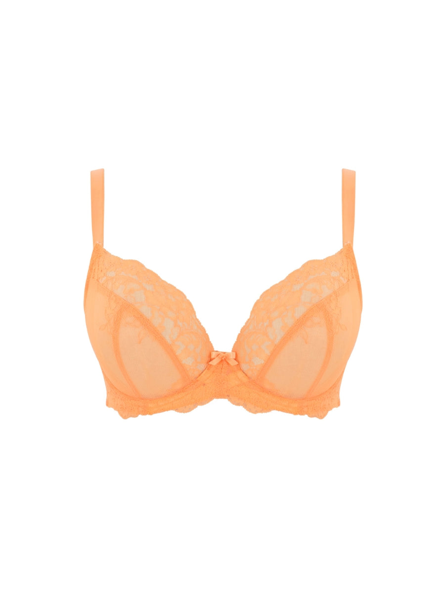 Ana Plunge Bra - Peach Melba