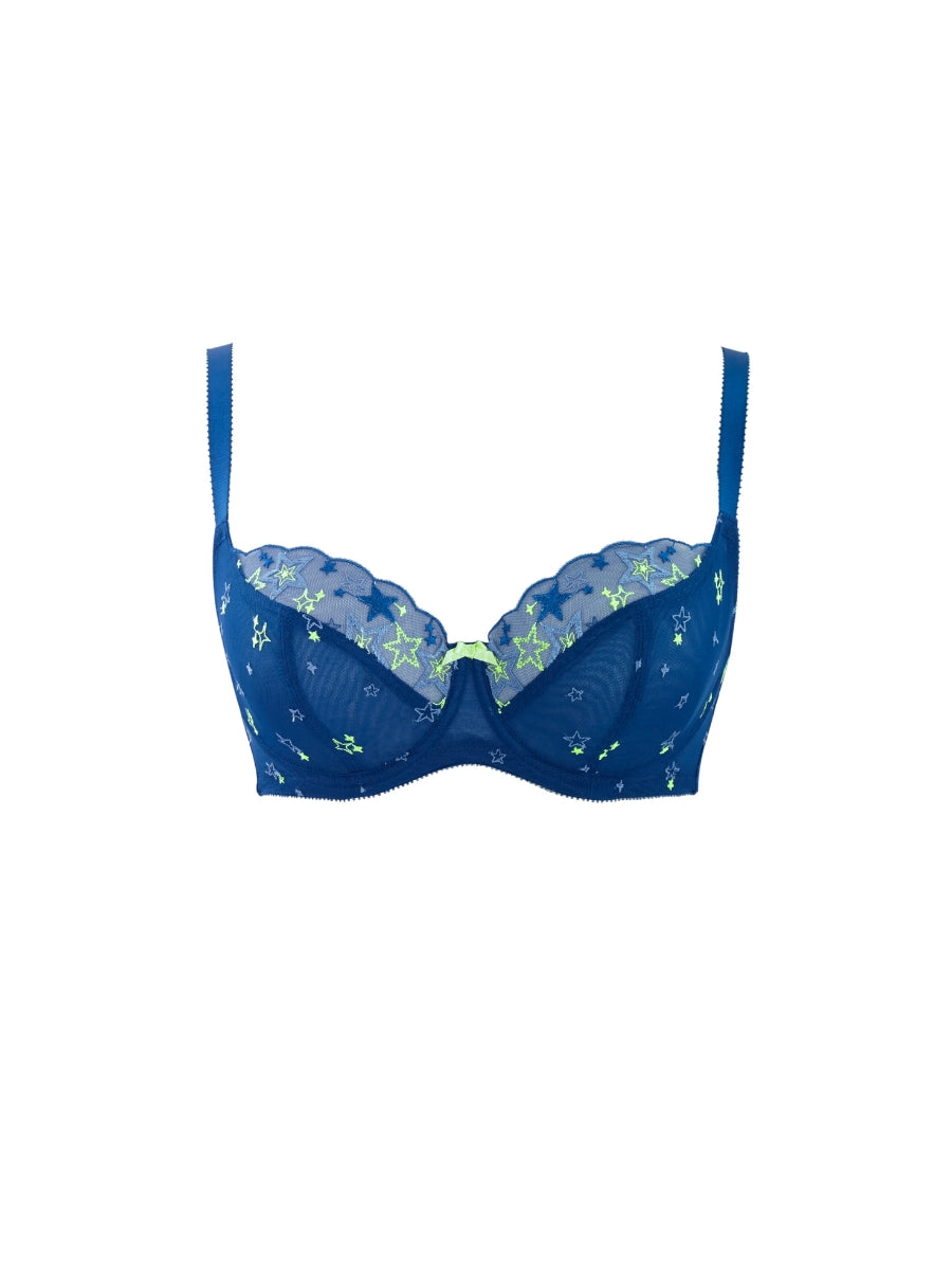 Blossom Balcony Bra - Celeste
