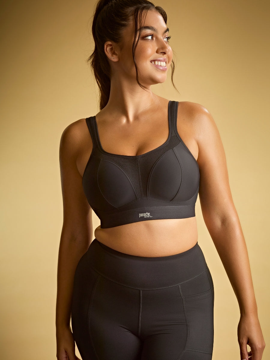 Boundless Non Wired Racerback Sports Bra - Black