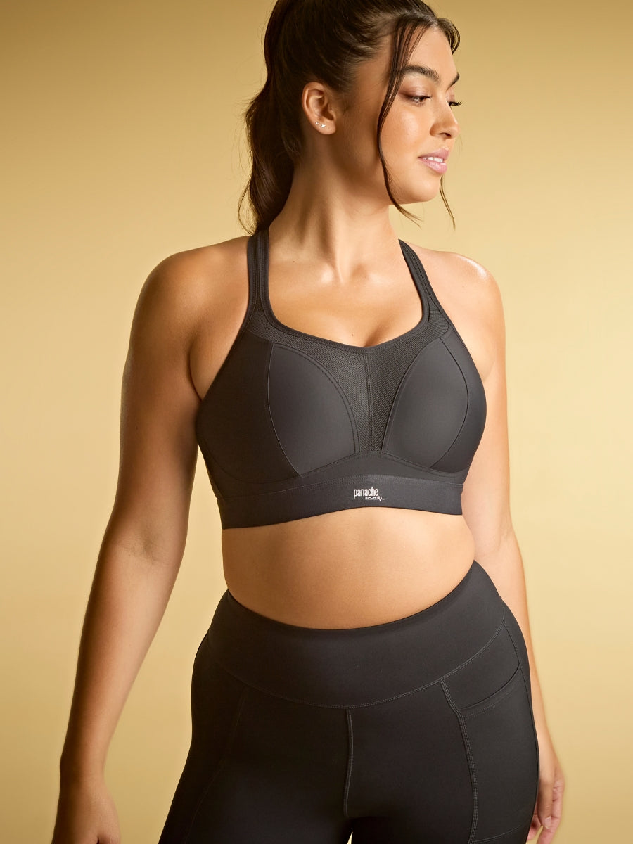 Boundless Non Wired Racerback Sports Bra - Black