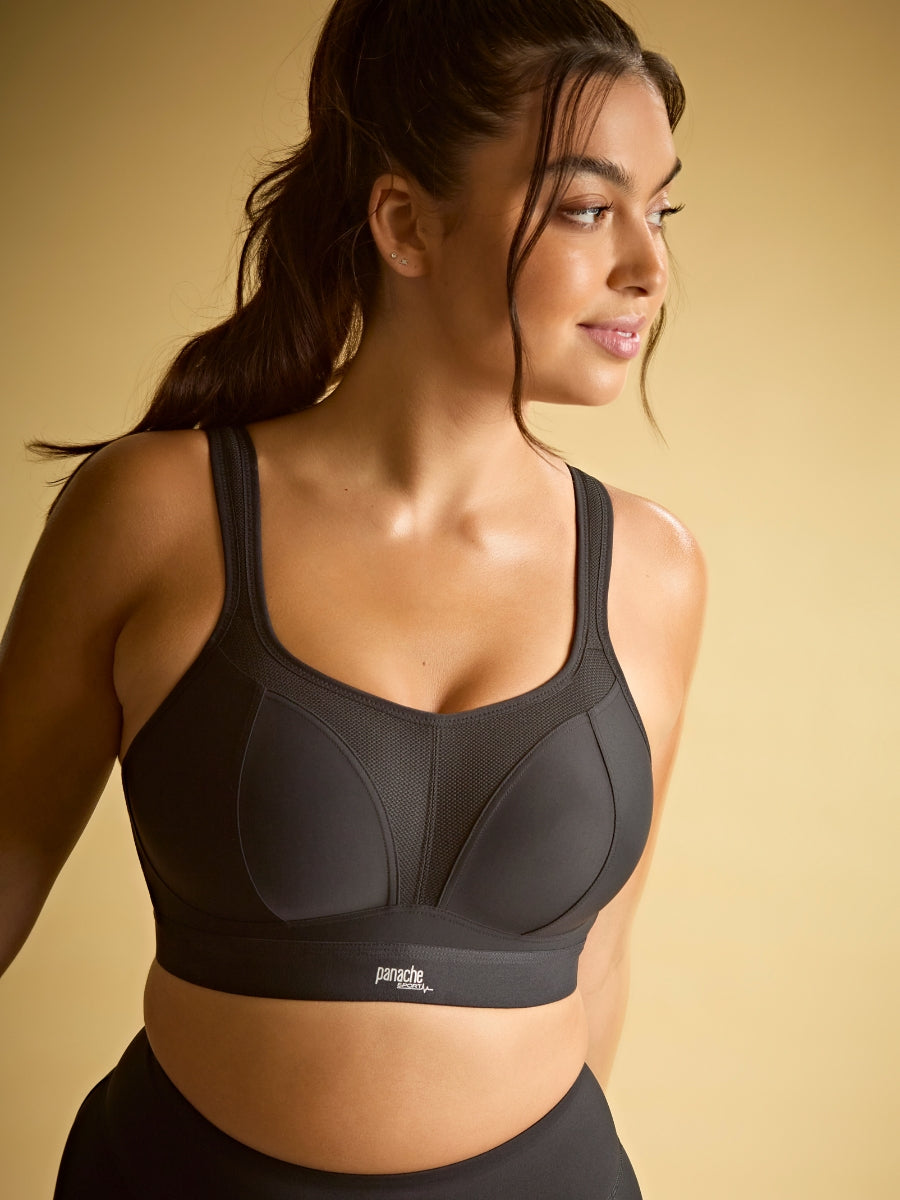 Boundless Non Wired Racerback Sports Bra - Black