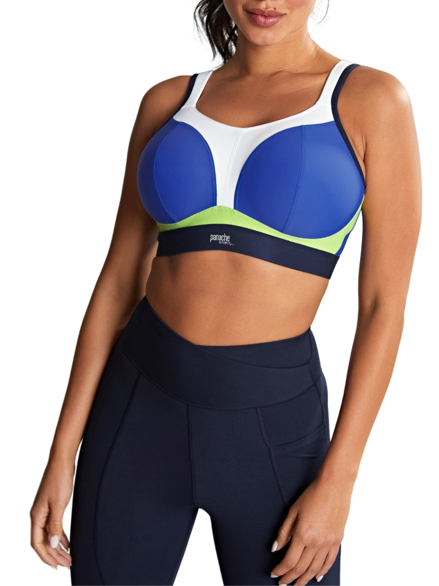 Boundless Non Wired Racerback Sports Bra - Blue