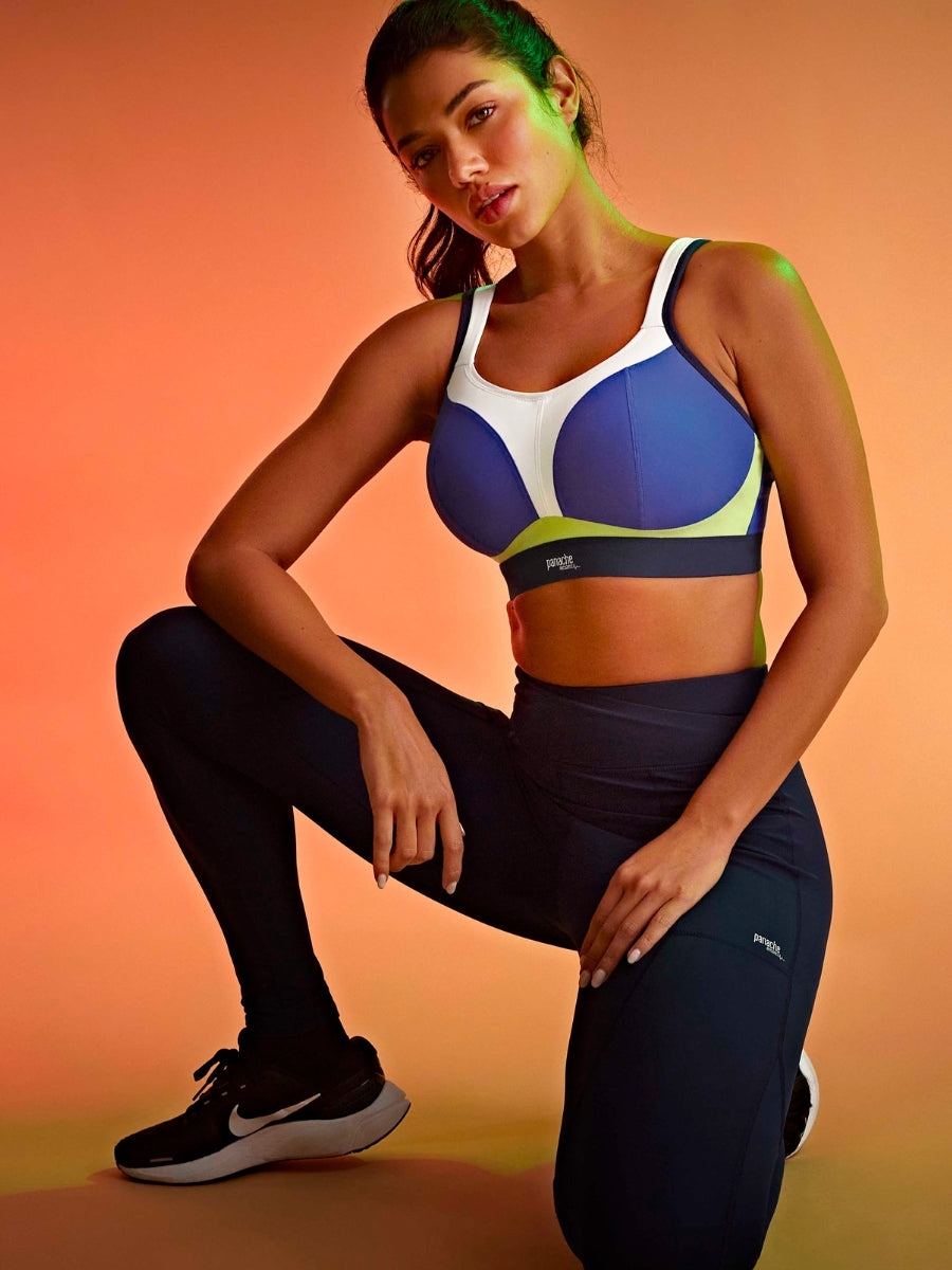 Boundless Non Wired Racerback Sports Bra - Blue
