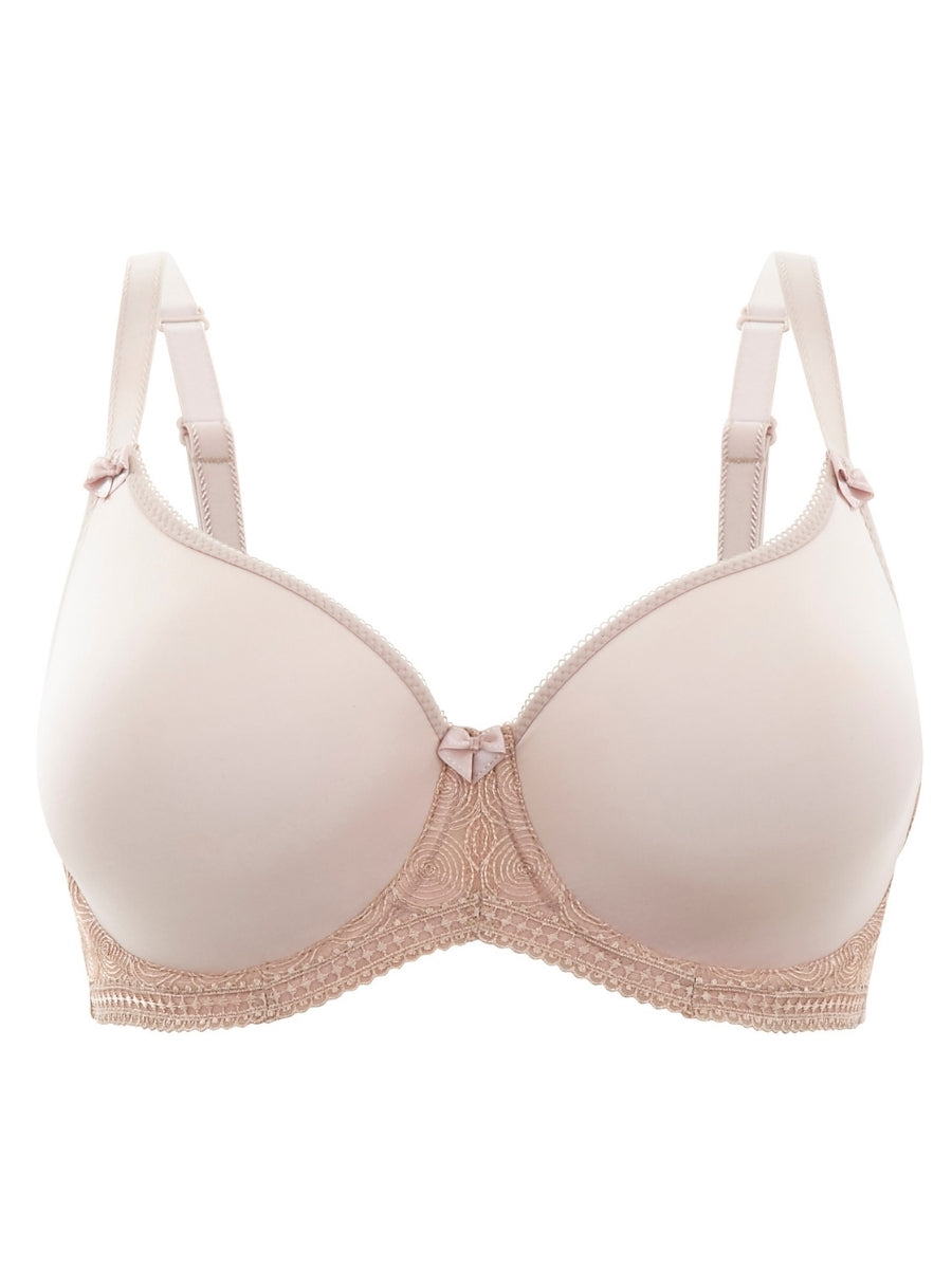 Cari Moulded Spacer T-Shirt Bra - Champagne