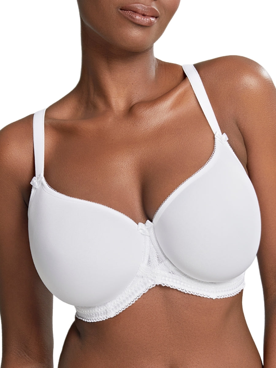 Cari Moulded Spacer T-Shirt Bra - White