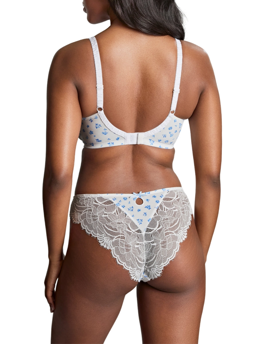 Cherie Demi Plunge Bra - Vintage Floral