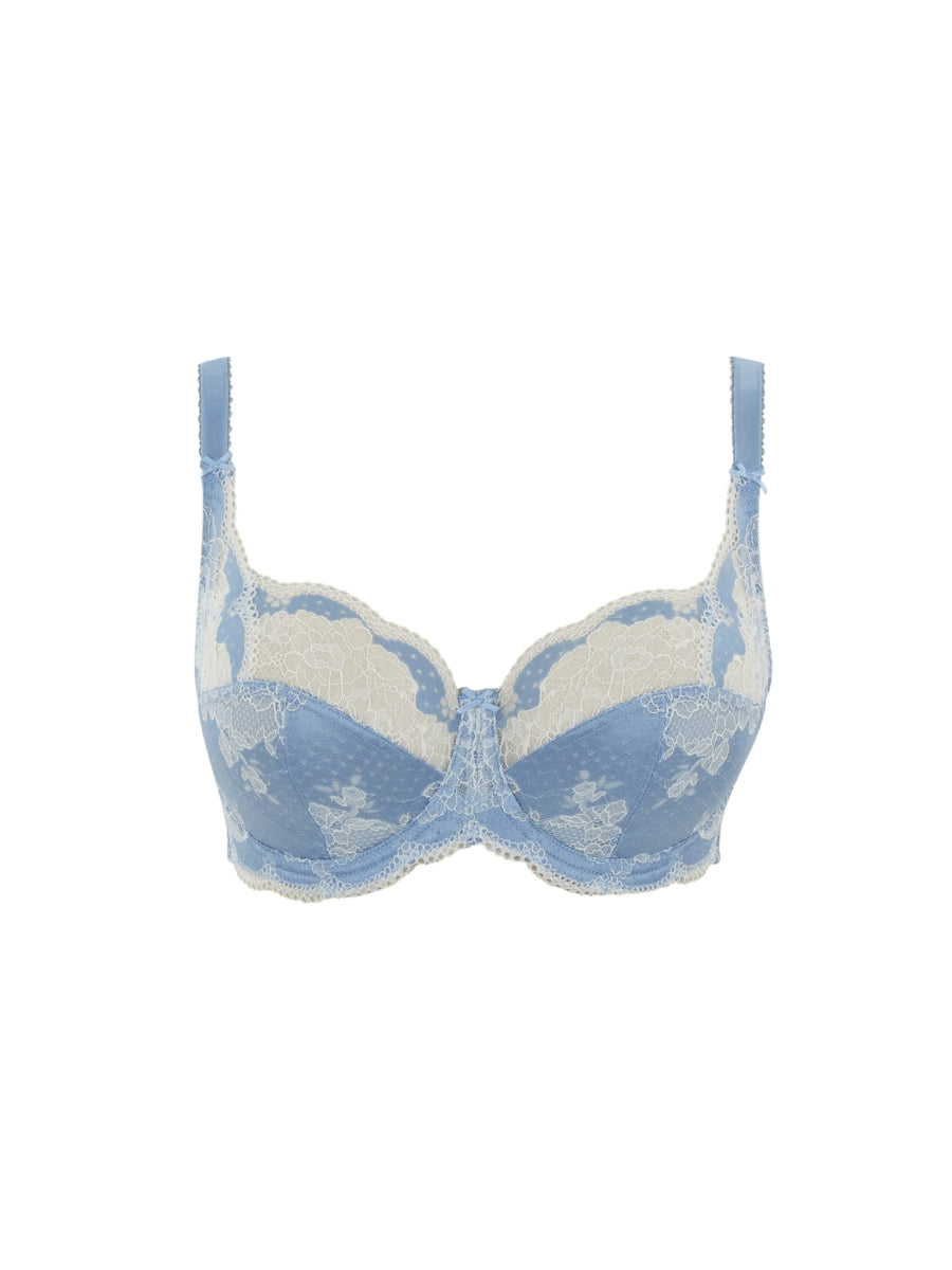 Clara Full Cup Bra - Dusky Blue
