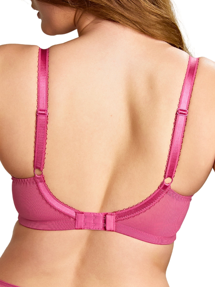 Clara Full Cup Bra - Pink Papaya
