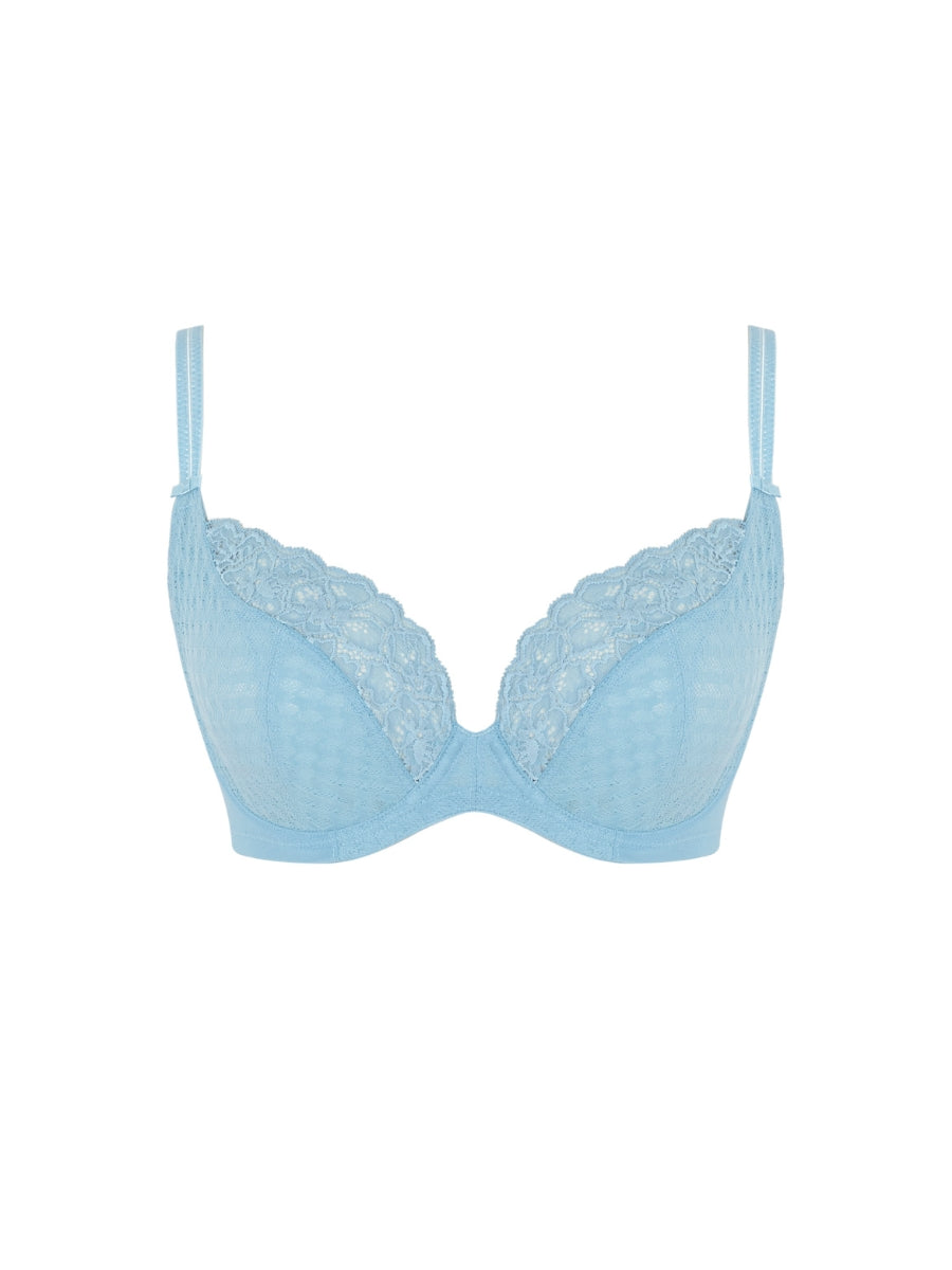 Envy Plunge Bra - Sky Blue