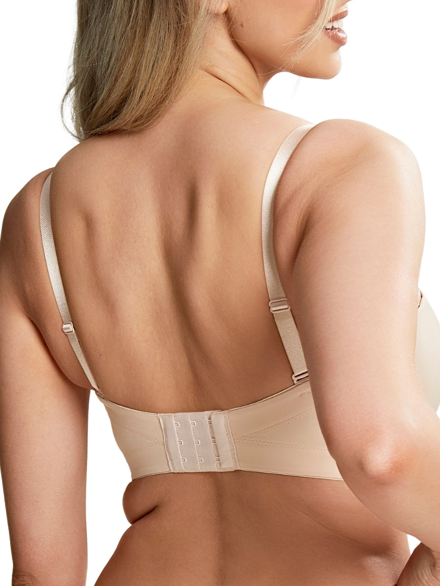 Faith Moulded Strapless Bra - Latte