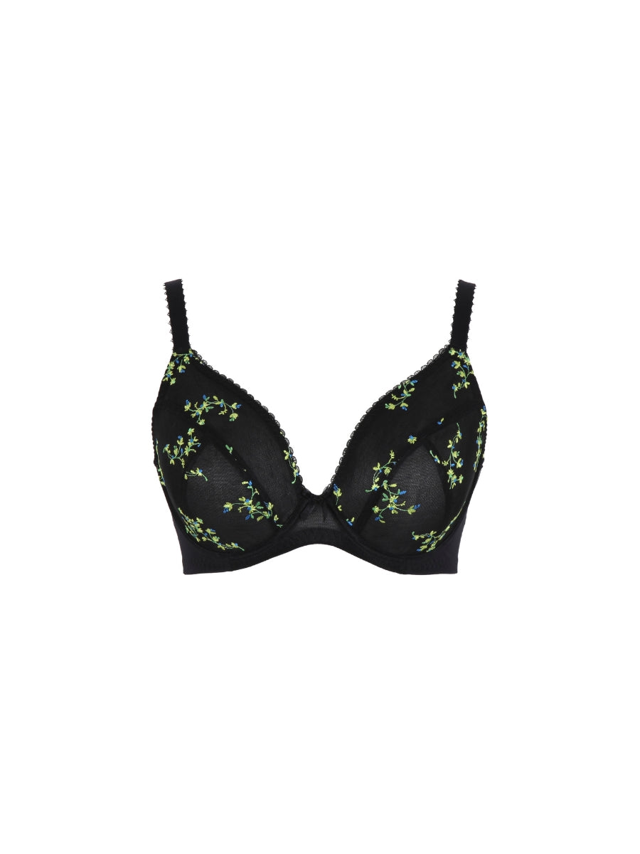 Meadow Plunge Bra - Black