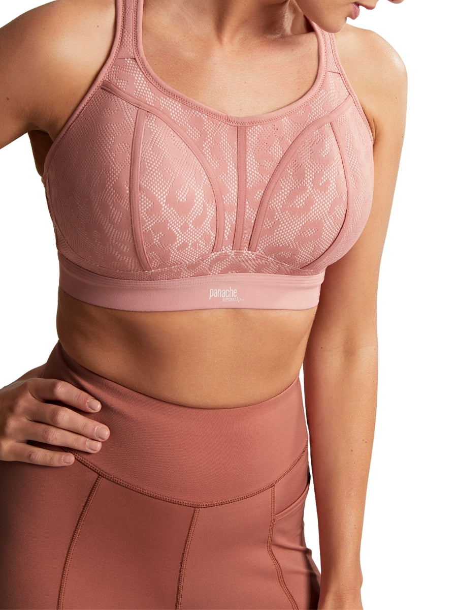 Non Wired Racerback Sports Bra - Sienna
