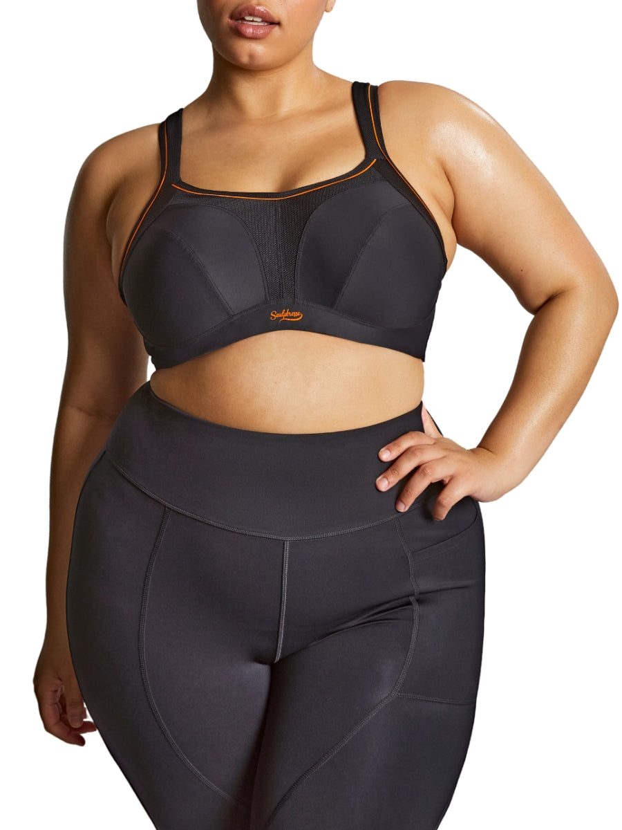 Activate Wired Racerback Sports Bra - Black