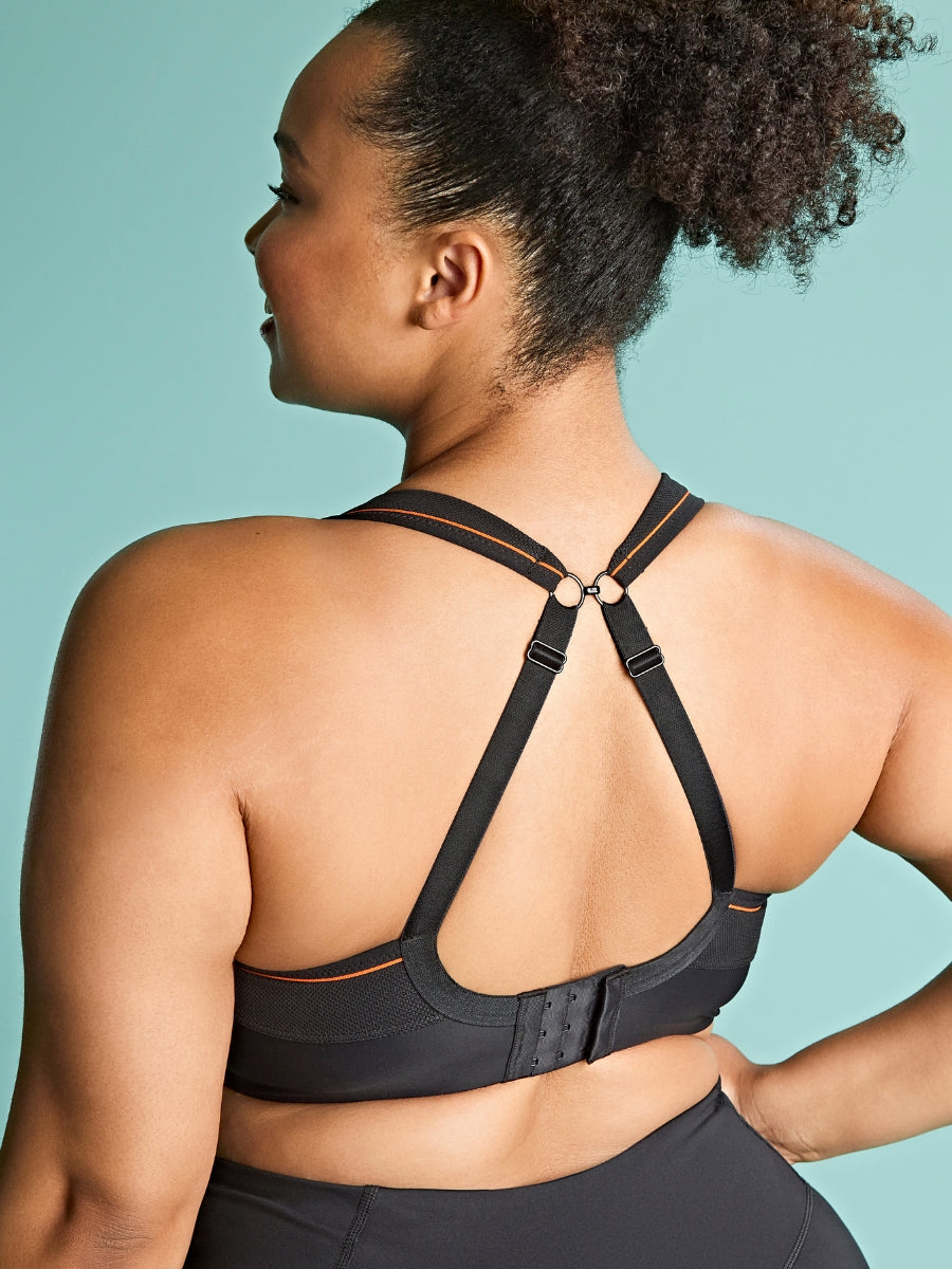 Activate Wired Racerback Sports Bra - Black