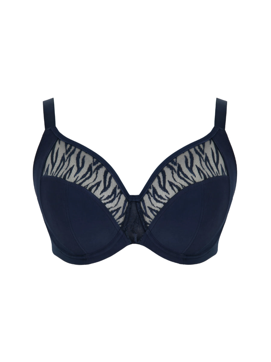 Alexa Full Cup Bra - Navy
