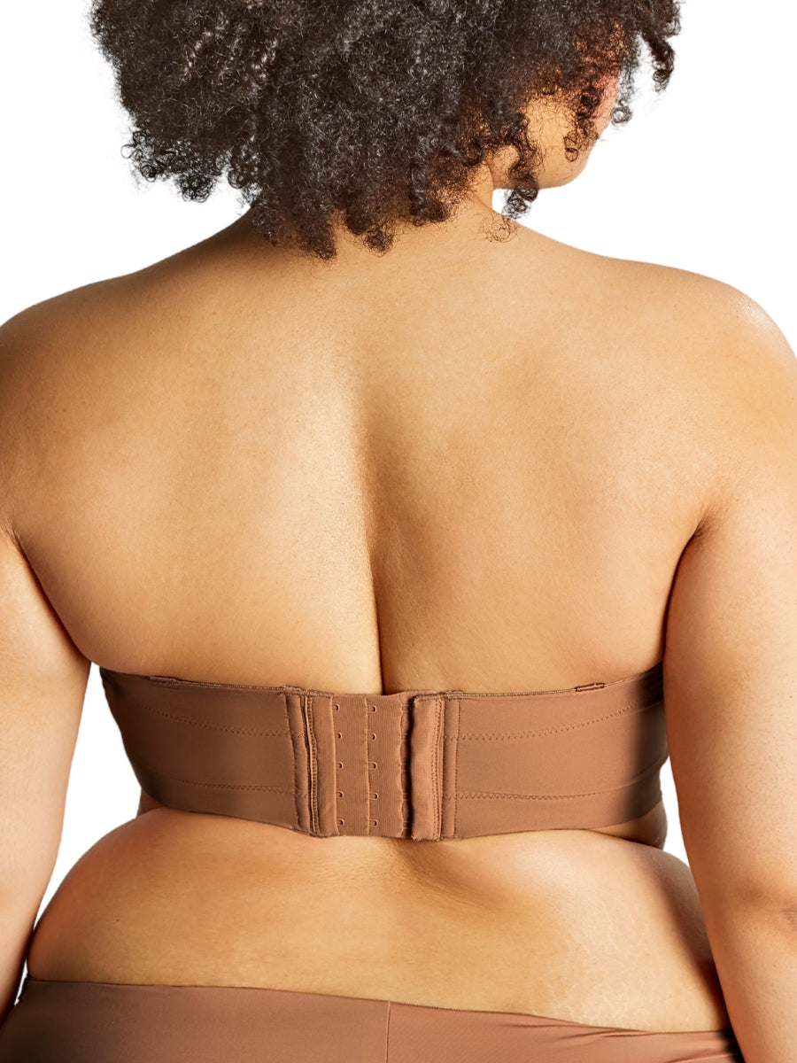 Dana Balcony Strapless Bra - Caramel