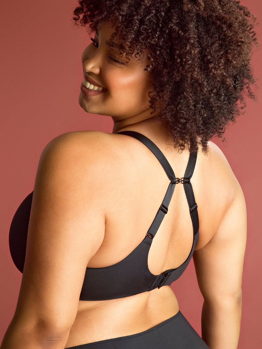 Elegance Moulded Spacer Bra - Noir