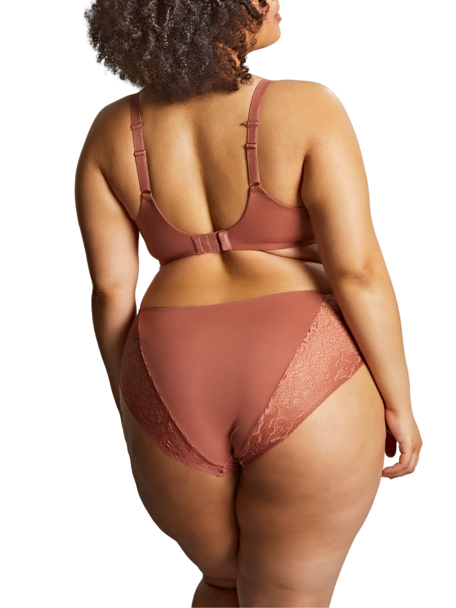 Estel Plunge Bra - Rose Gold