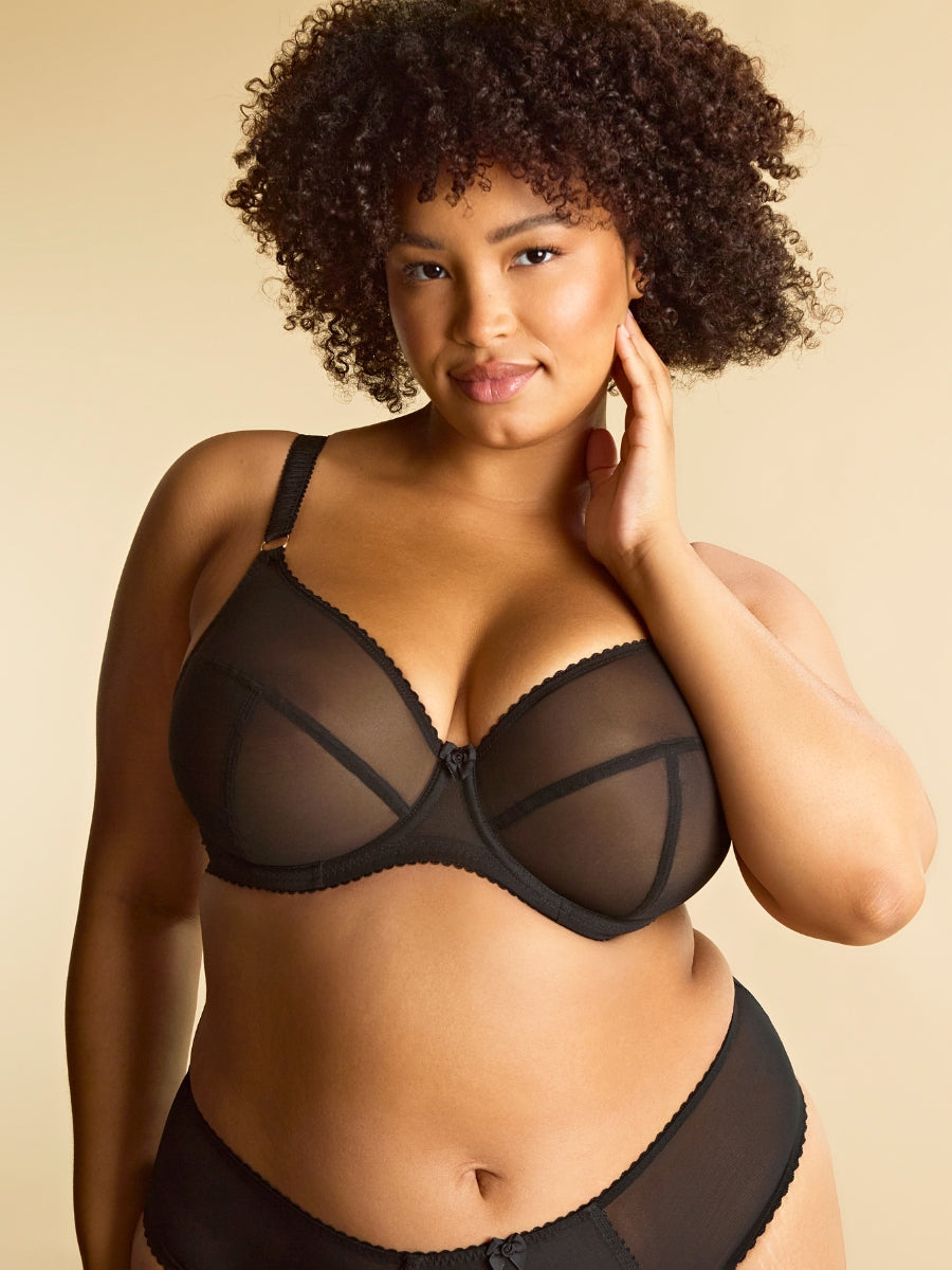 Liberty Plunge Bra - Black