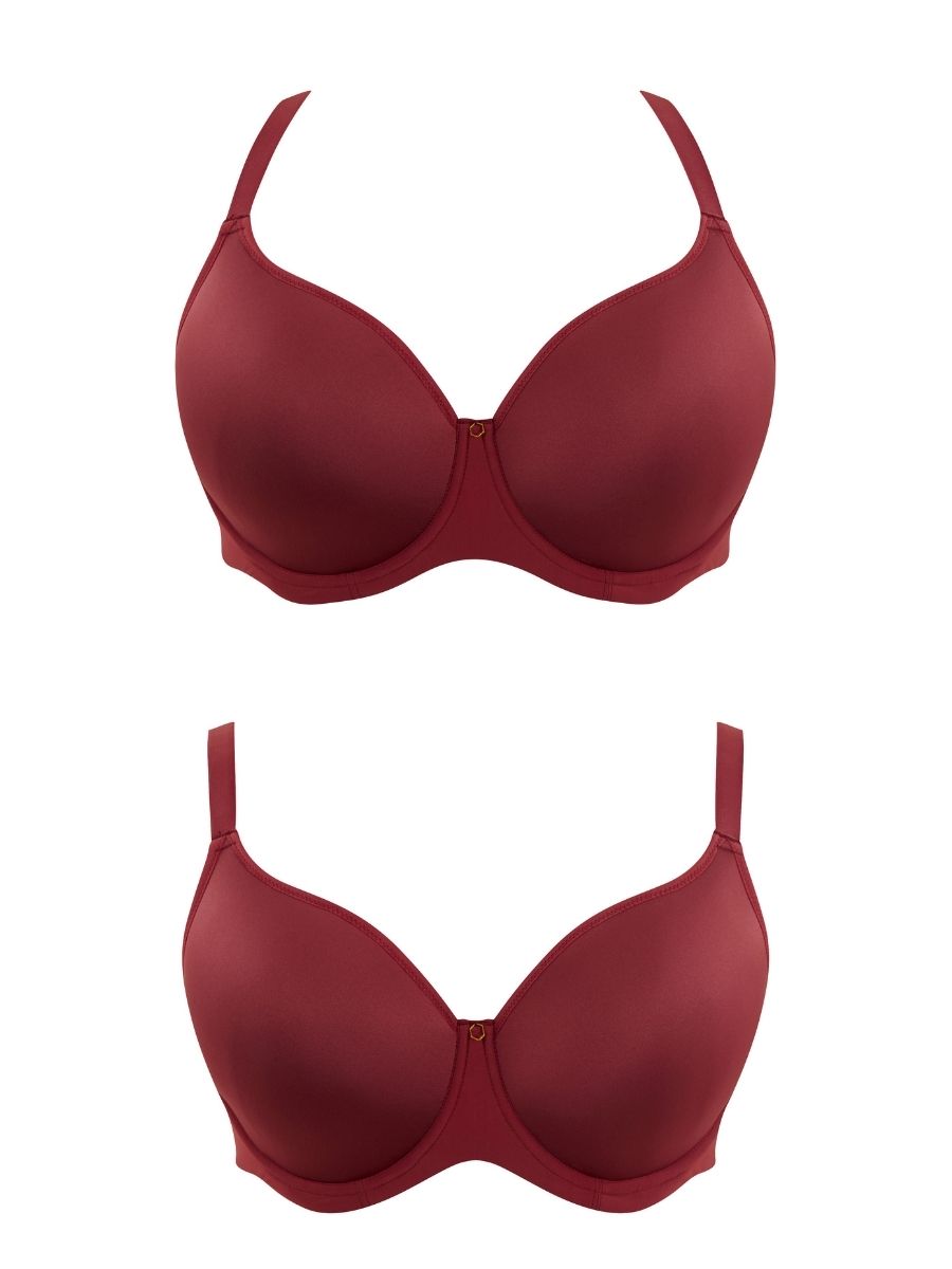 sculptresse elegance spacer bra mineral red