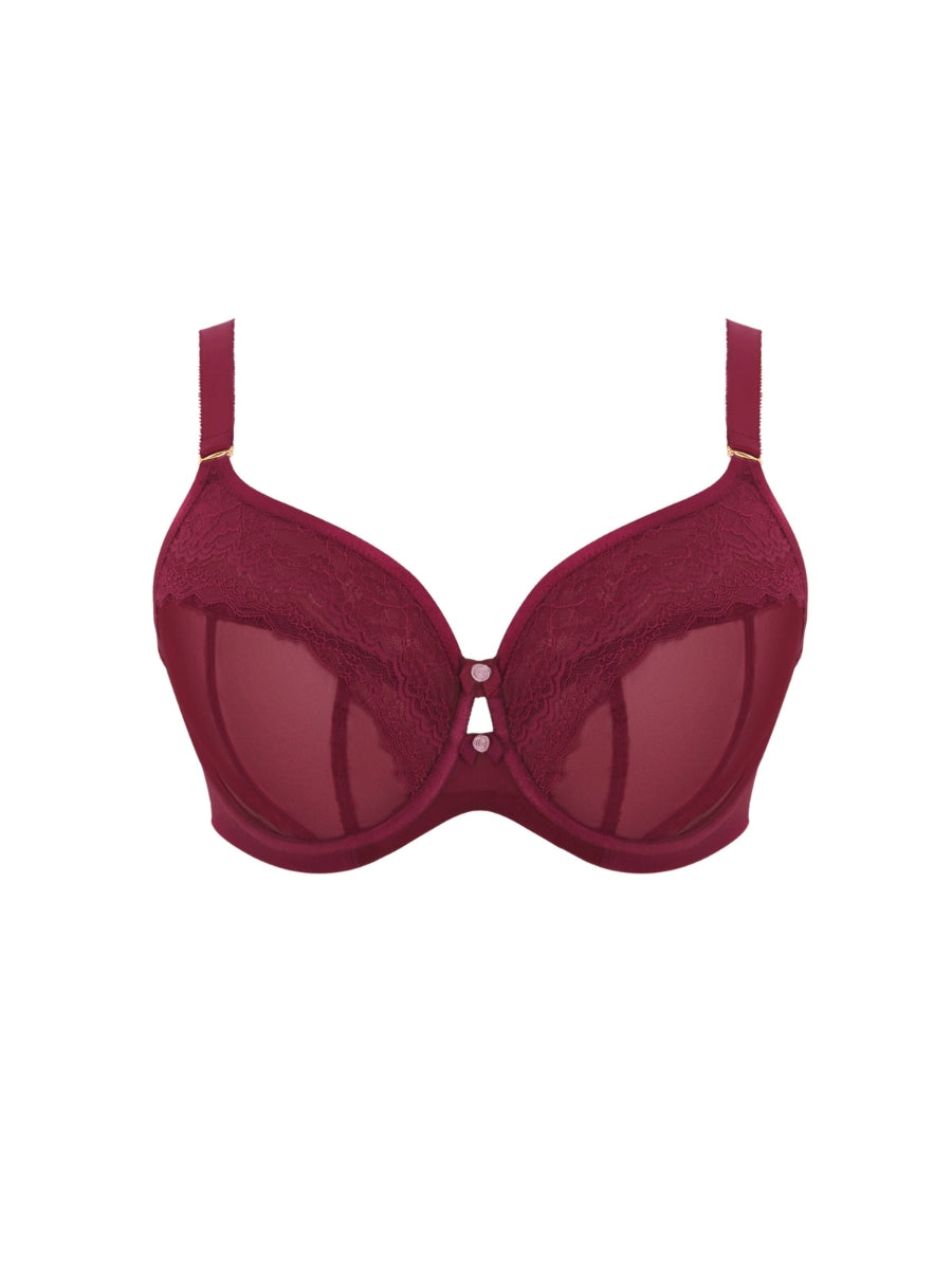 Natalia Full Cup Bra - Bordeaux Red