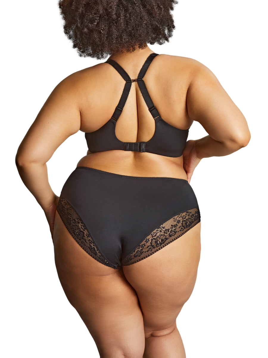 Roxie Plunge Bra - Black