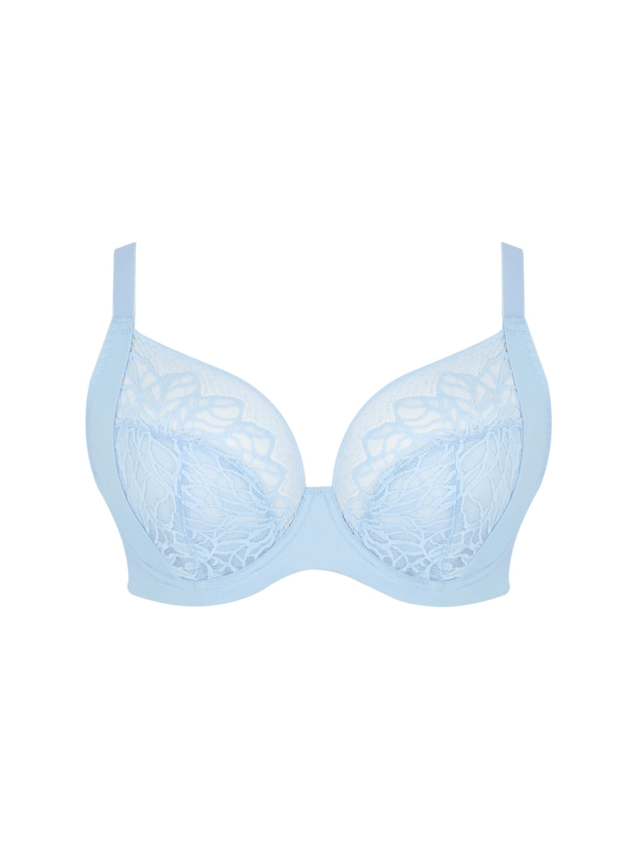 Sophia Plunge Bra - Dusky Blue