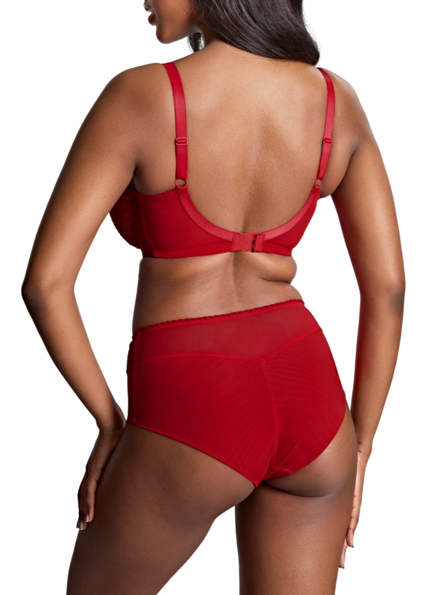 Tango Lace Balcony Bra - Scarlet