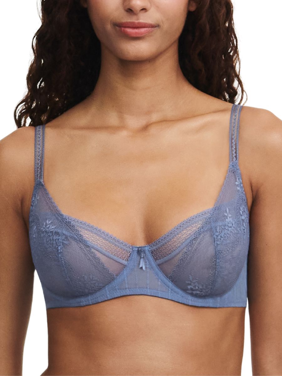 Maddie Half-Cup Bra - Storm Blue