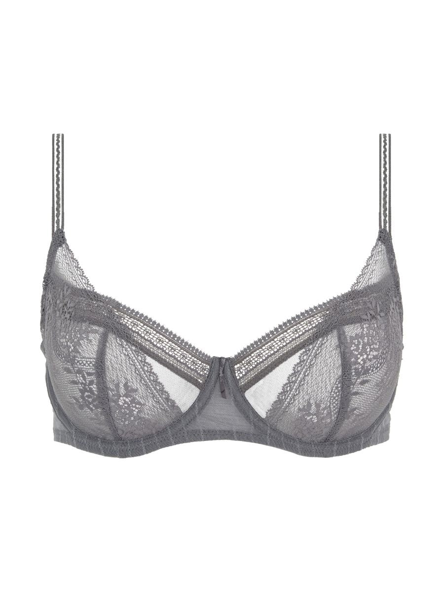 passionata maddie half cup bra warm grey