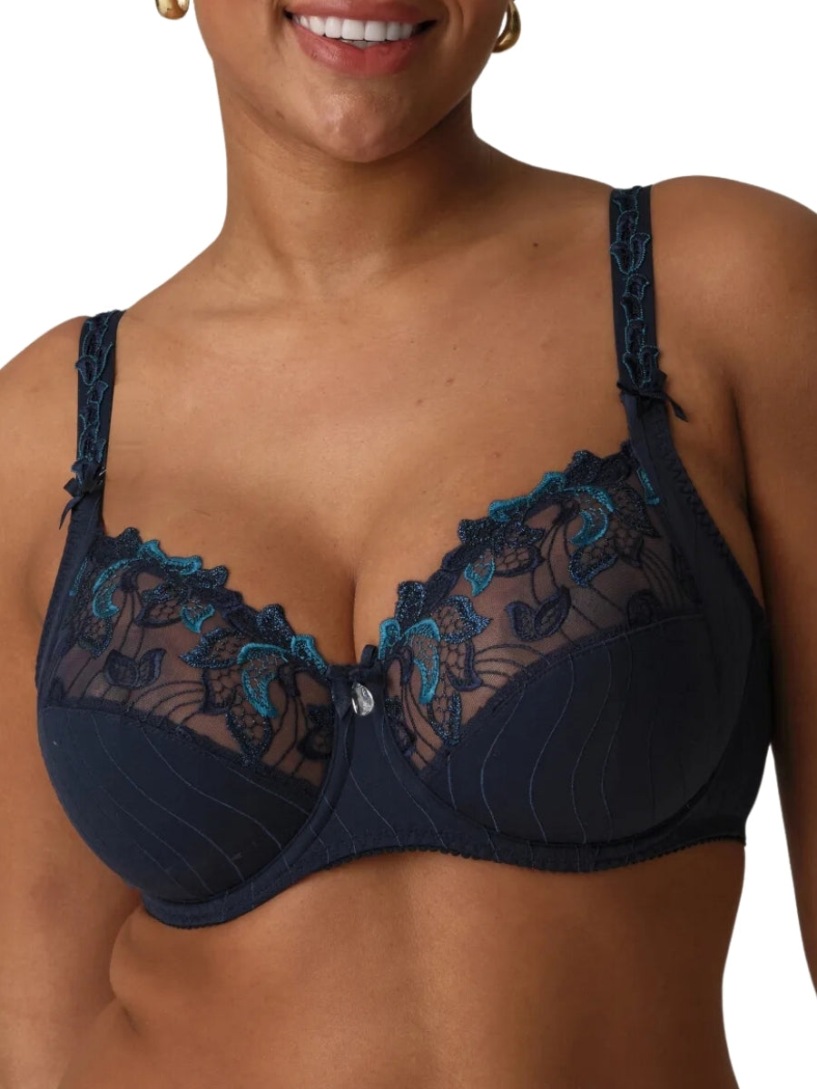 PrimaDonna Deauville Full Cup Bra - Velvet Blue | BraForMe